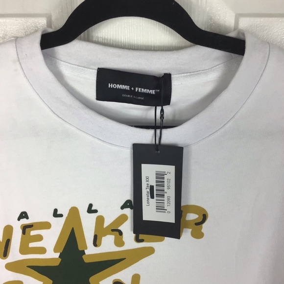 ⚡️Homme+Femme Longstar Tee Collaboration Tee Size XXL Rare - Picture 3 of 3